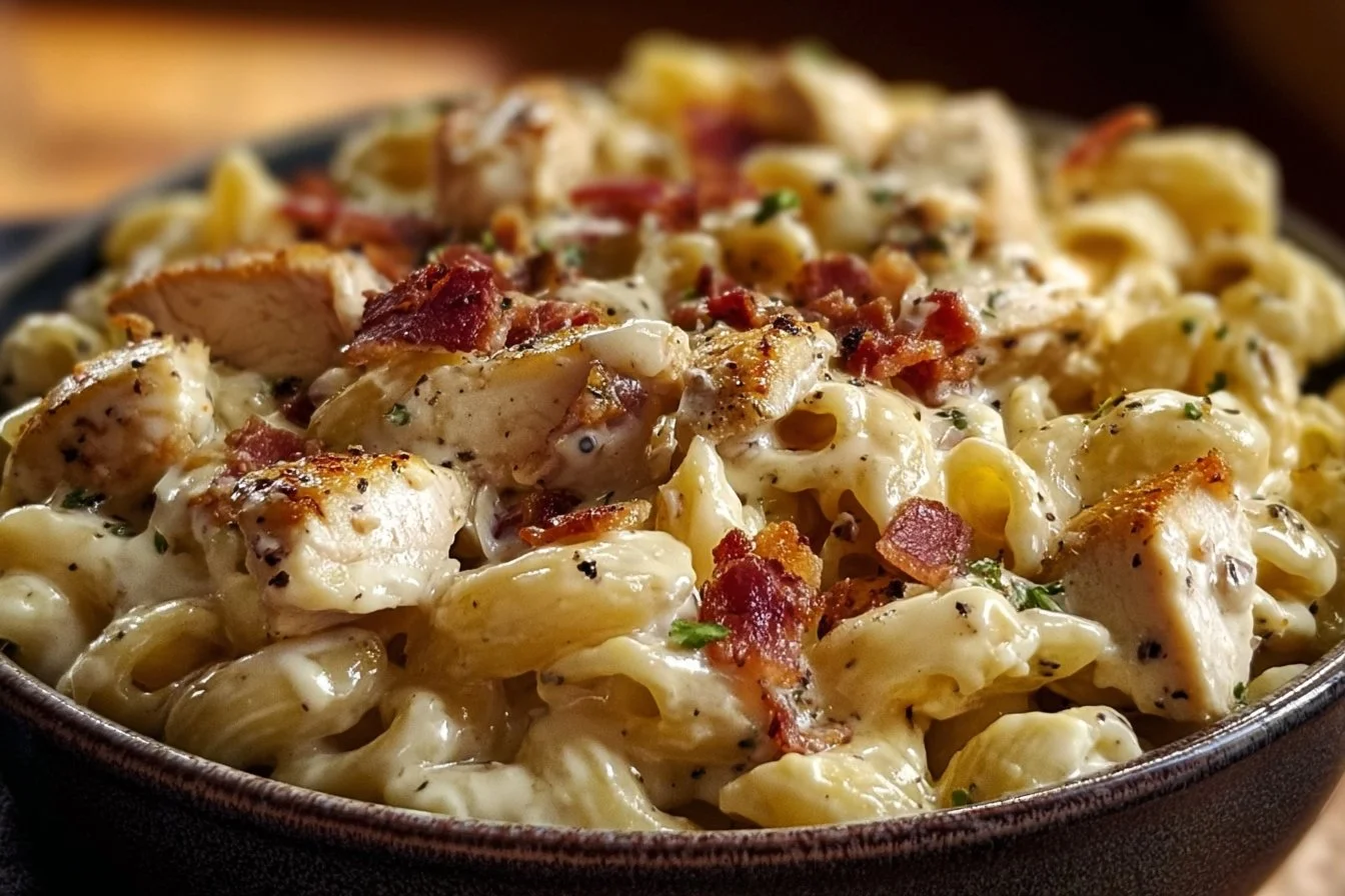 Chicken Bacon Ranch Pasta