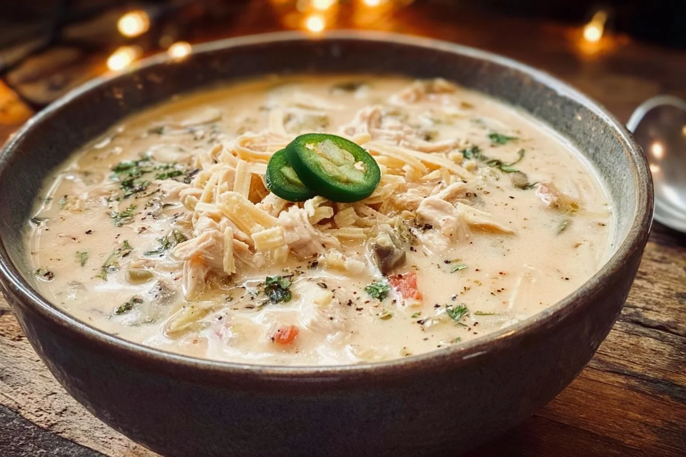 Creamy White Chili with Chicken