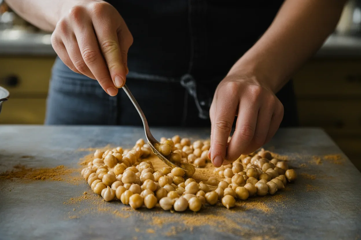 Crunchy Air Fryer Chickpeas for Salads You'll Love!
