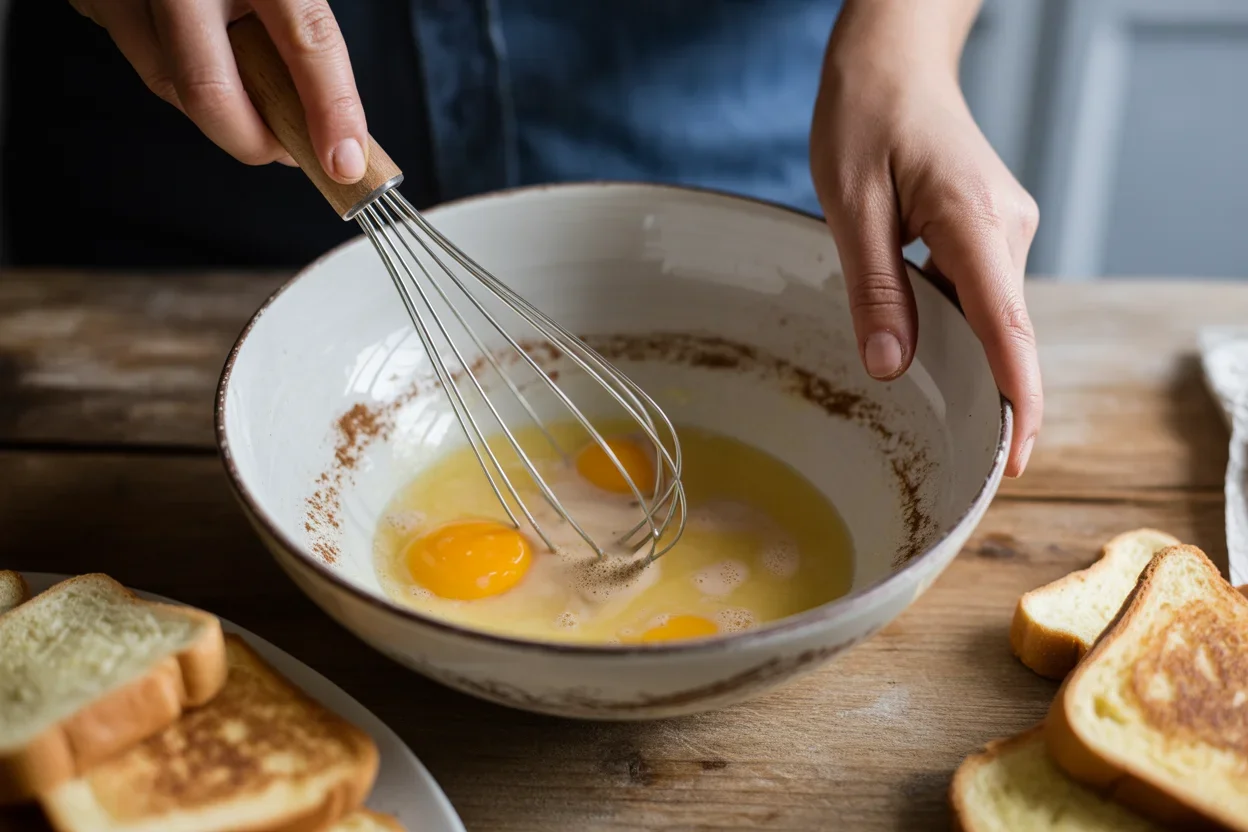 Air fryer French toast bites