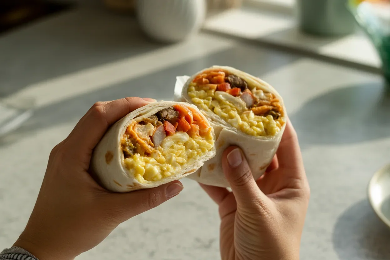 Satisfying Make-Ahead Air Fryer Breakfast Burritos You’ll Love