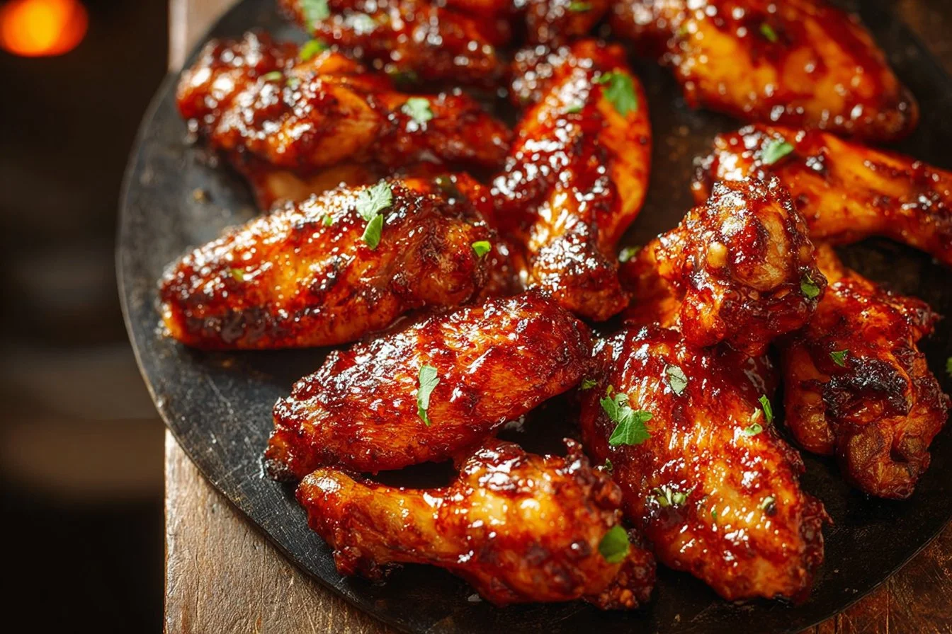 Sweet and Spicy Chicken Wings