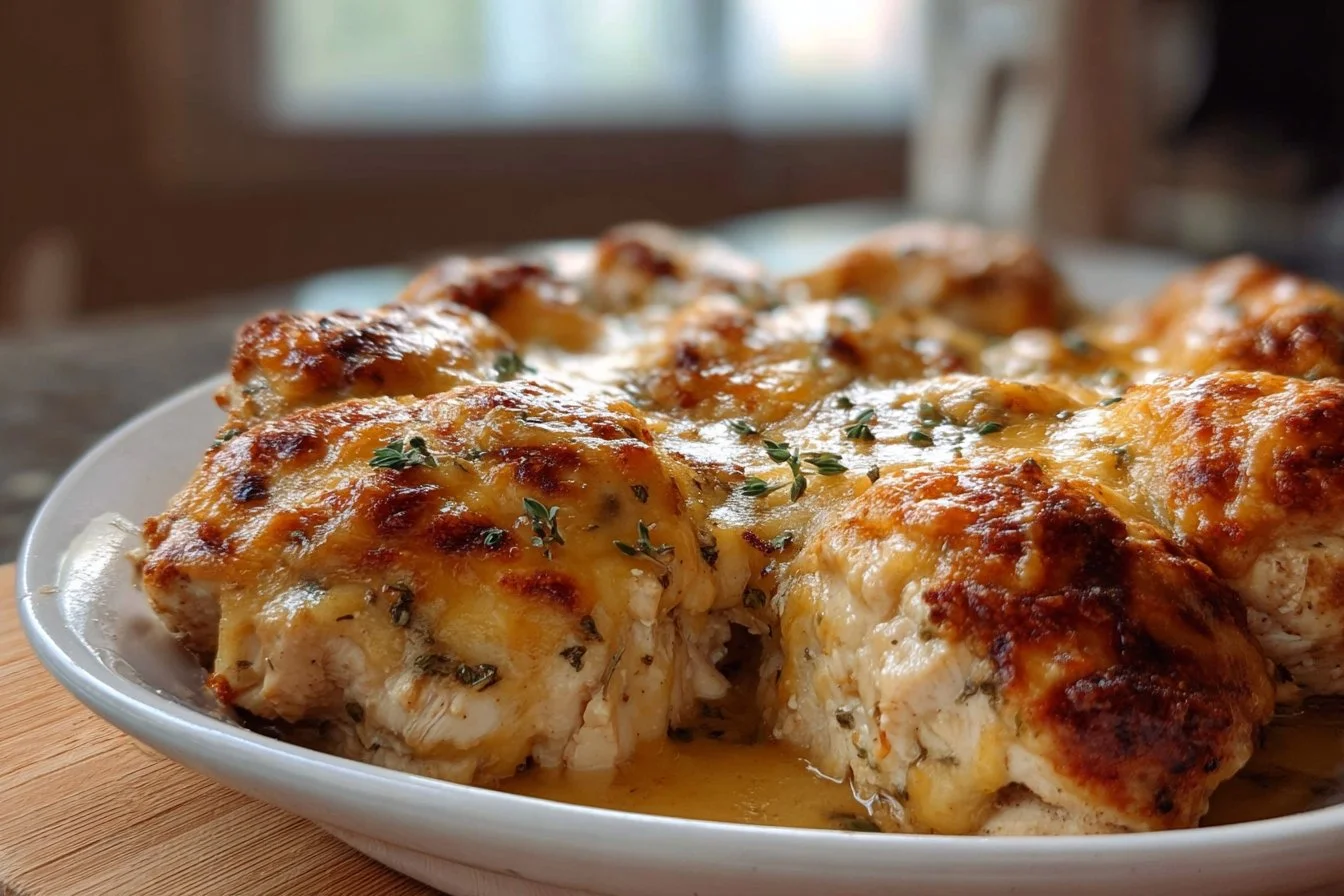 4-Ingredient Ranch Chicken Bake: Effortless Dinner Perfection