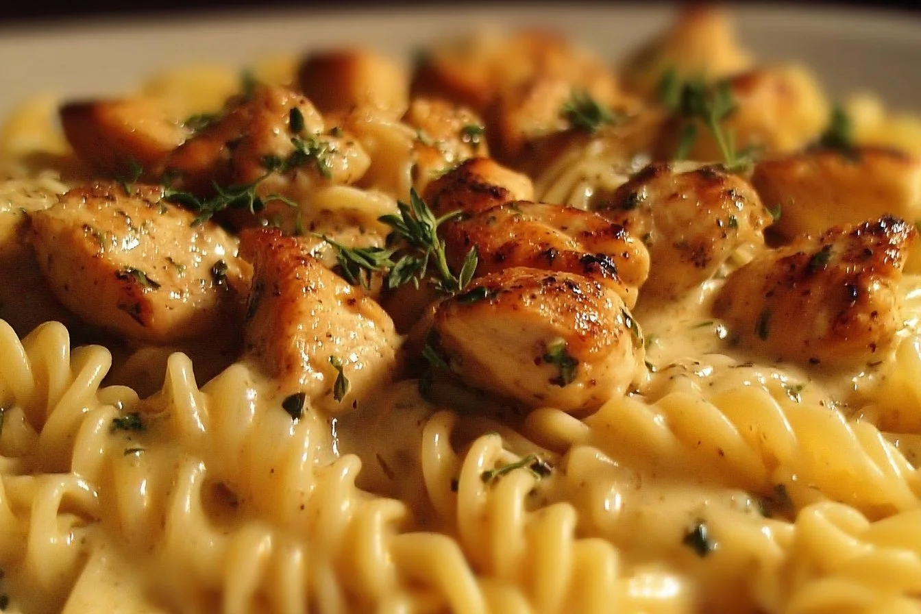 Delicious Cajun Garlic Chicken Rotini Skillet, perfect for cozy nights