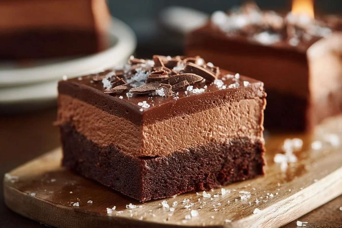 Chocolate Mousse Brownies
