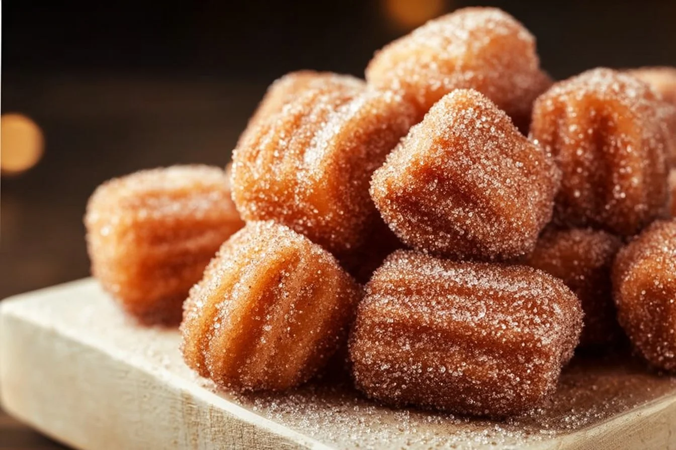 Crispy Air Fryer Churro Bites 4 Crispy Air Fryer Churro Bites