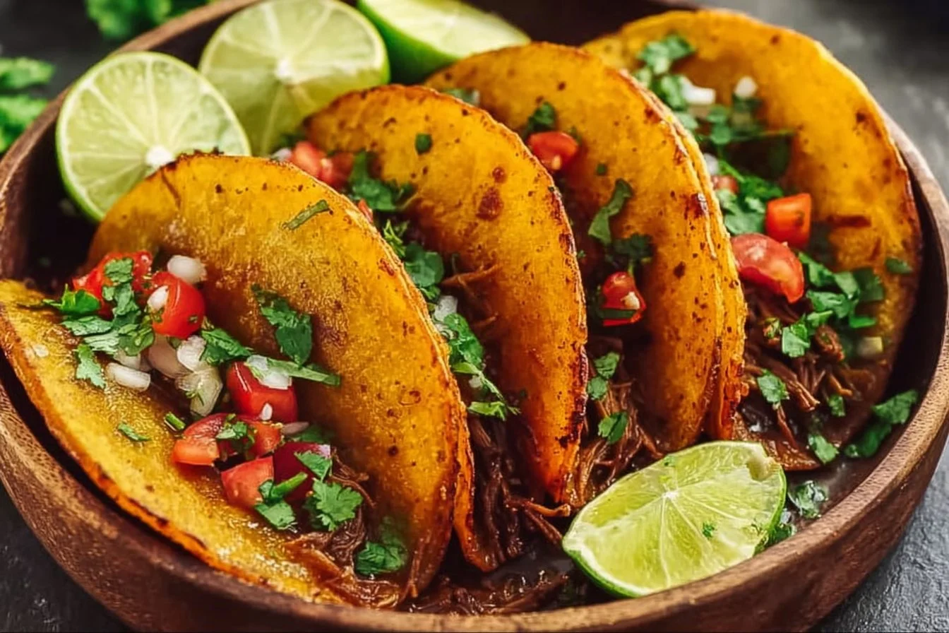 Easy Crock Pot Birria Tacos
