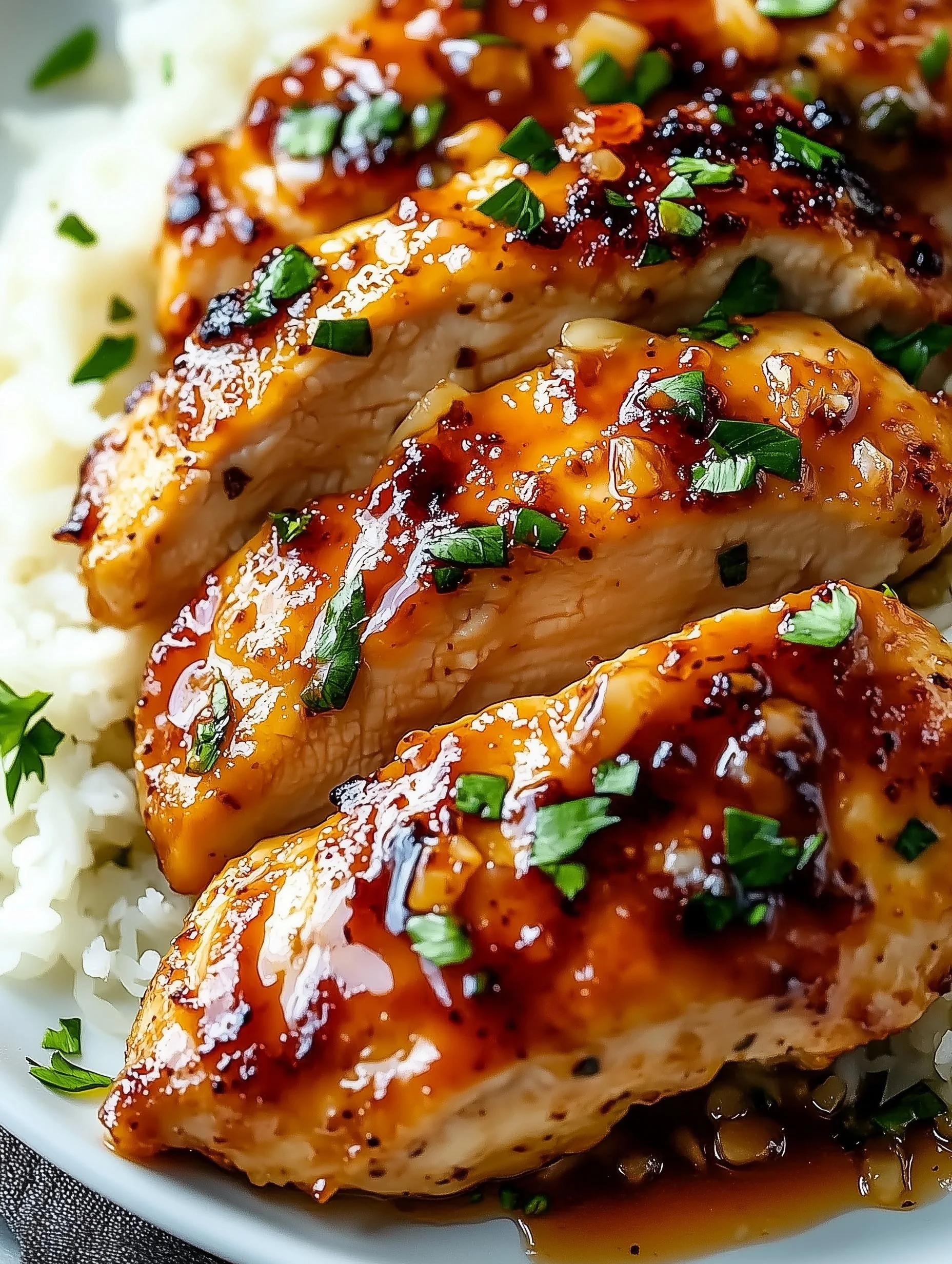 Honey Garlic Chicken Breasts