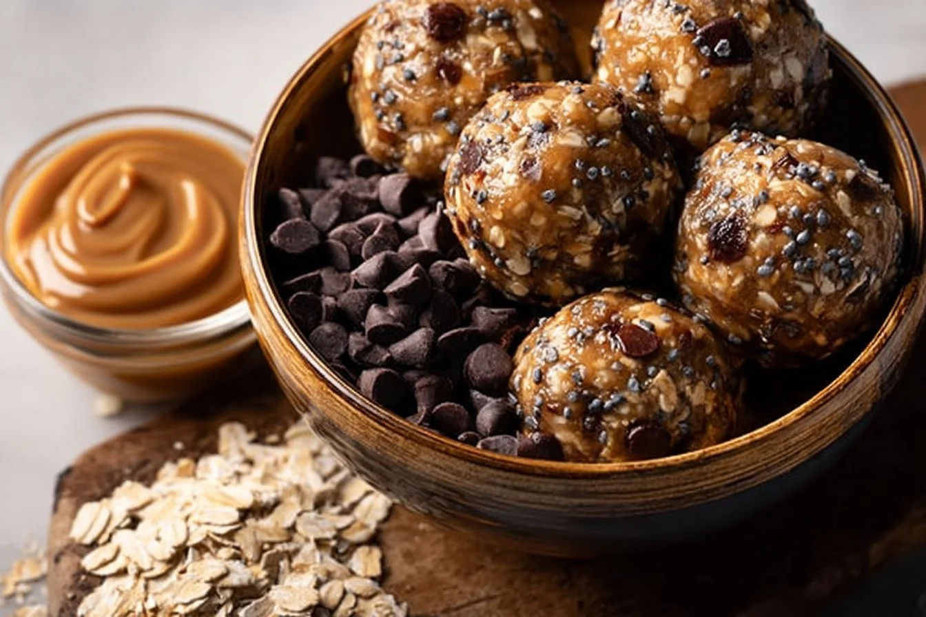 No-Bake Peanut Butter Energy Bites