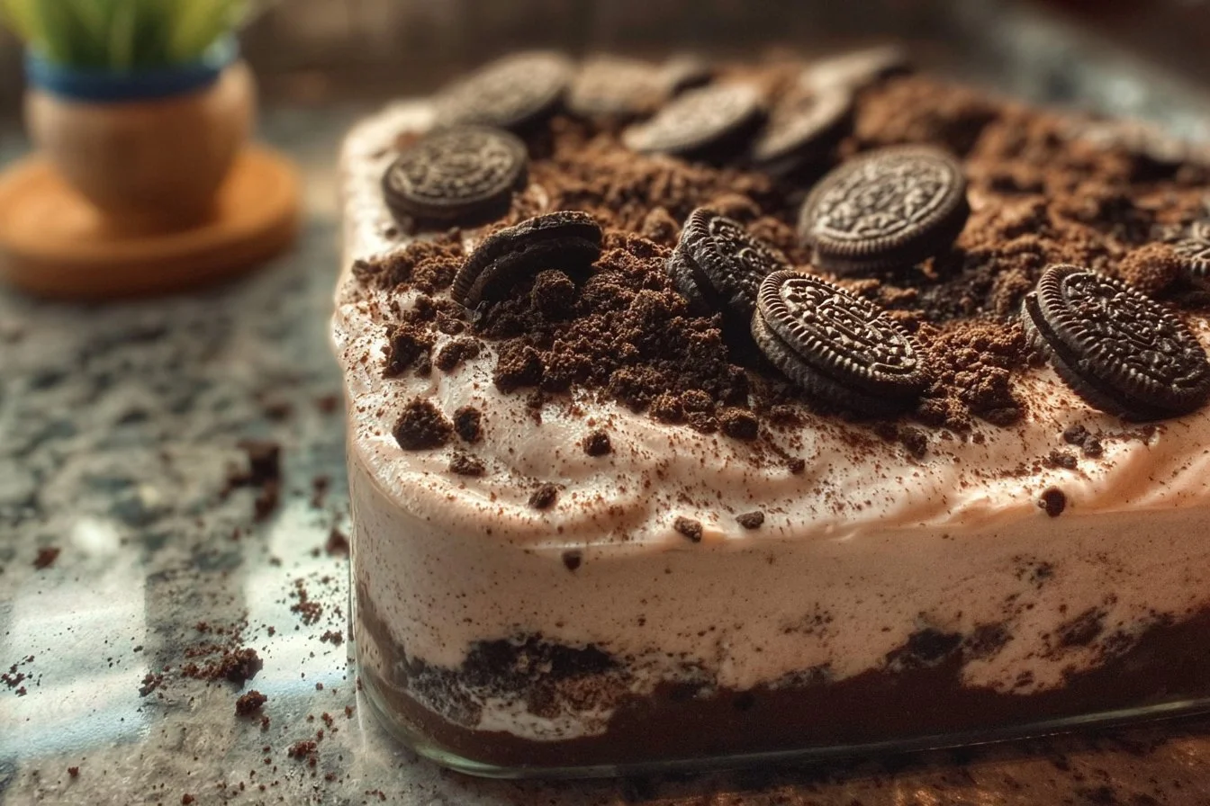 Oreo Dirt Cake