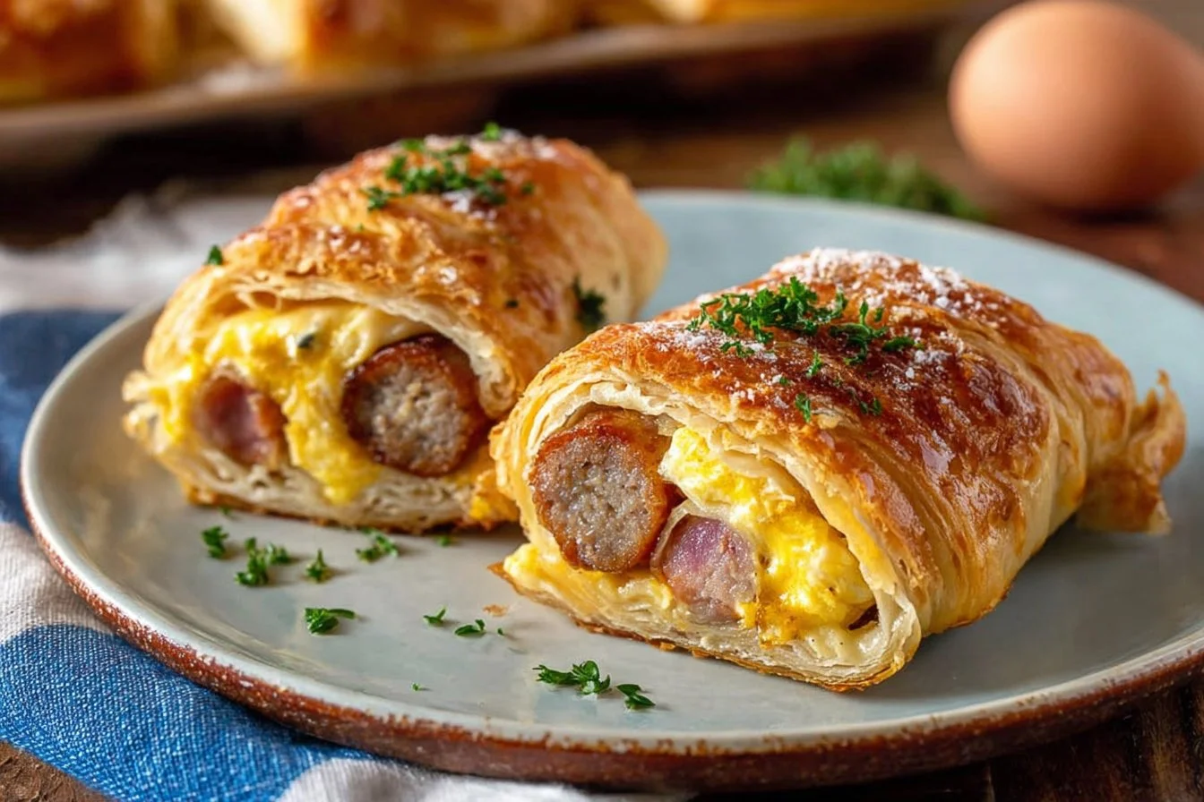 Sausage Egg Breakfast Roll-Ups – Quick & Easy Morning Treat! - mommyplates