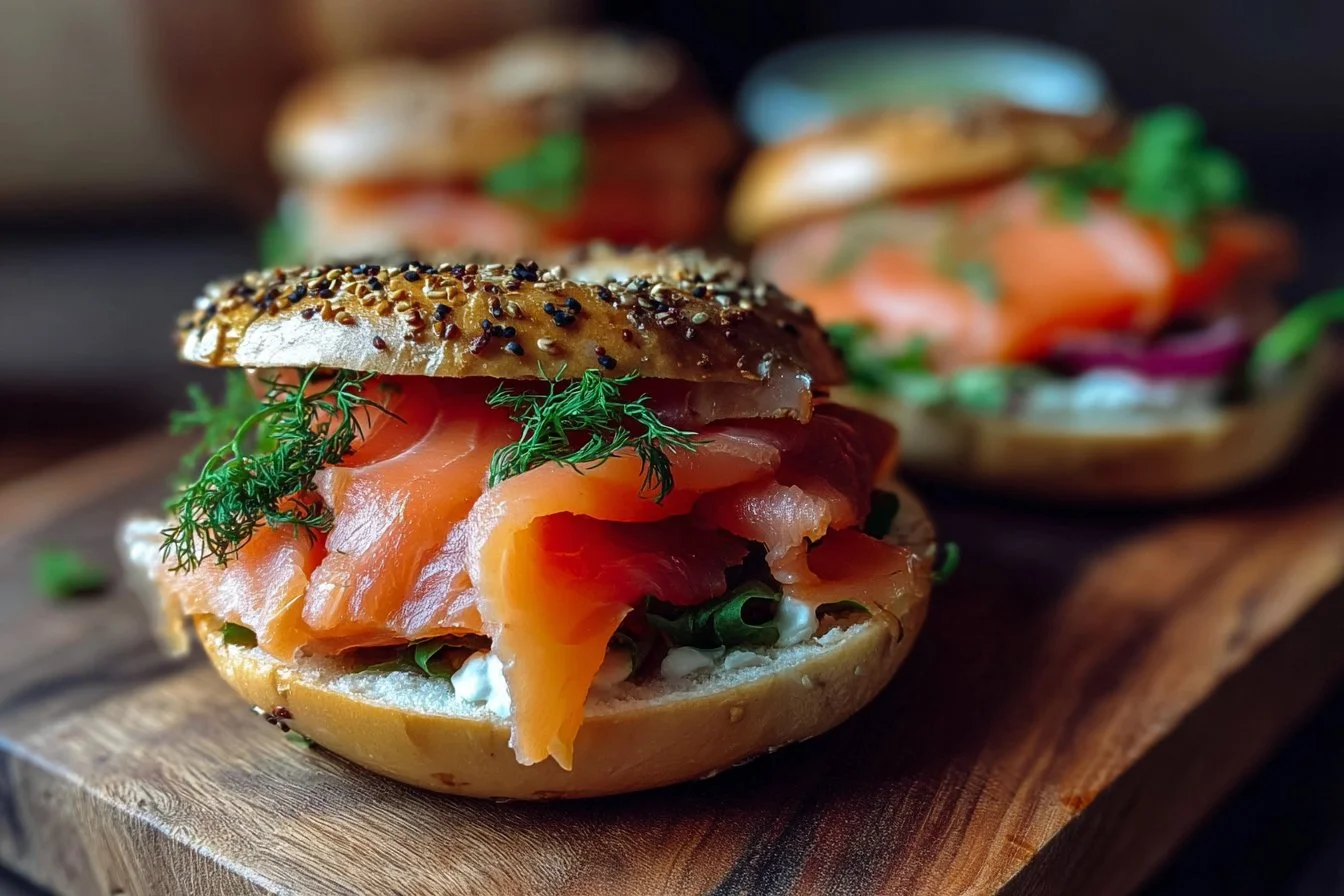 Smoked Salmon Bagel