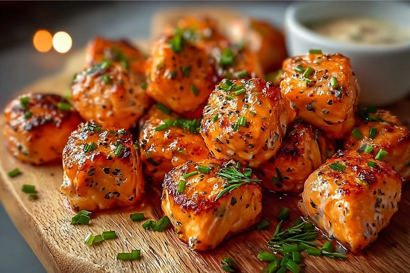 Bang Bang Salmon Bites