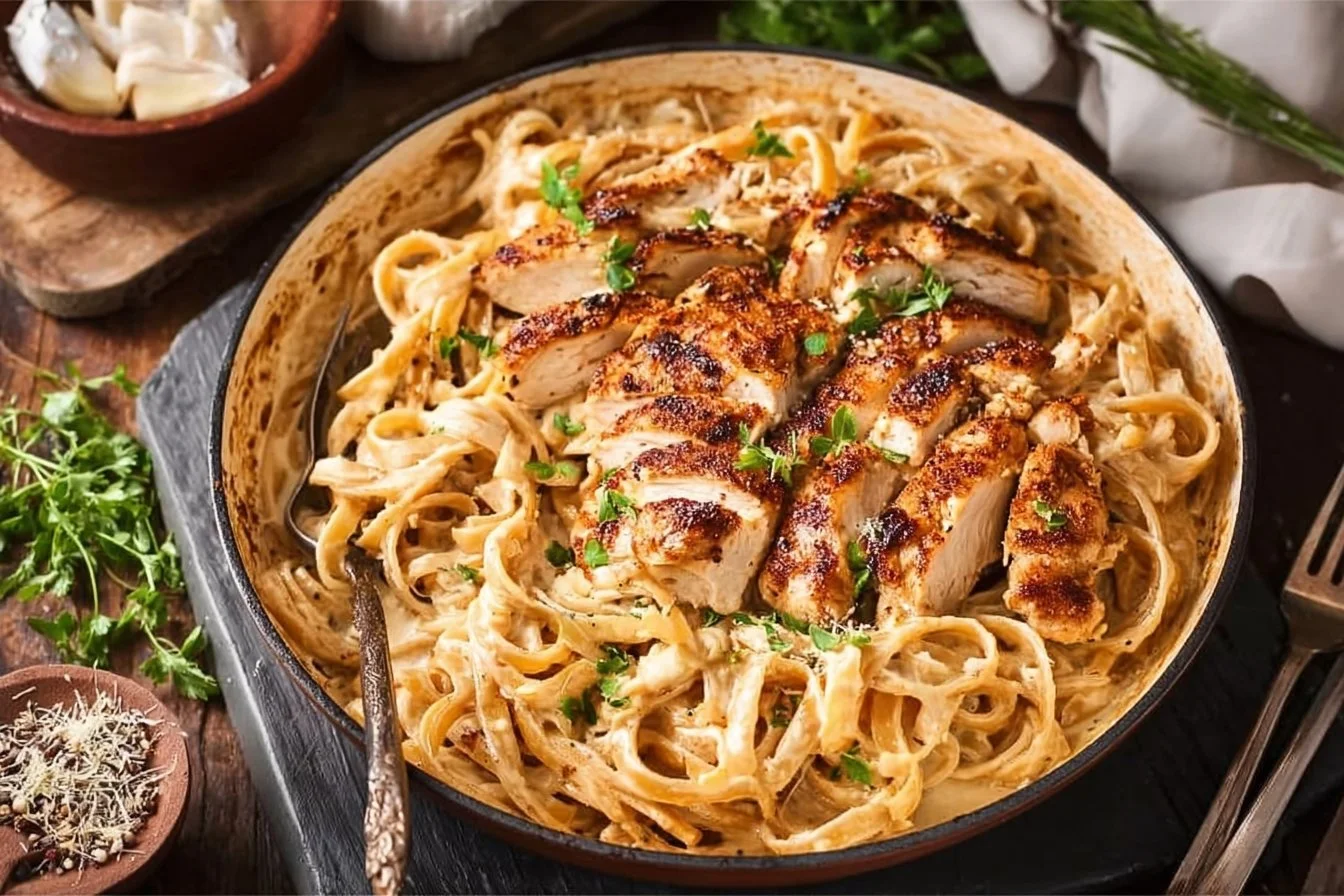 Cajun Chicken Alfredo