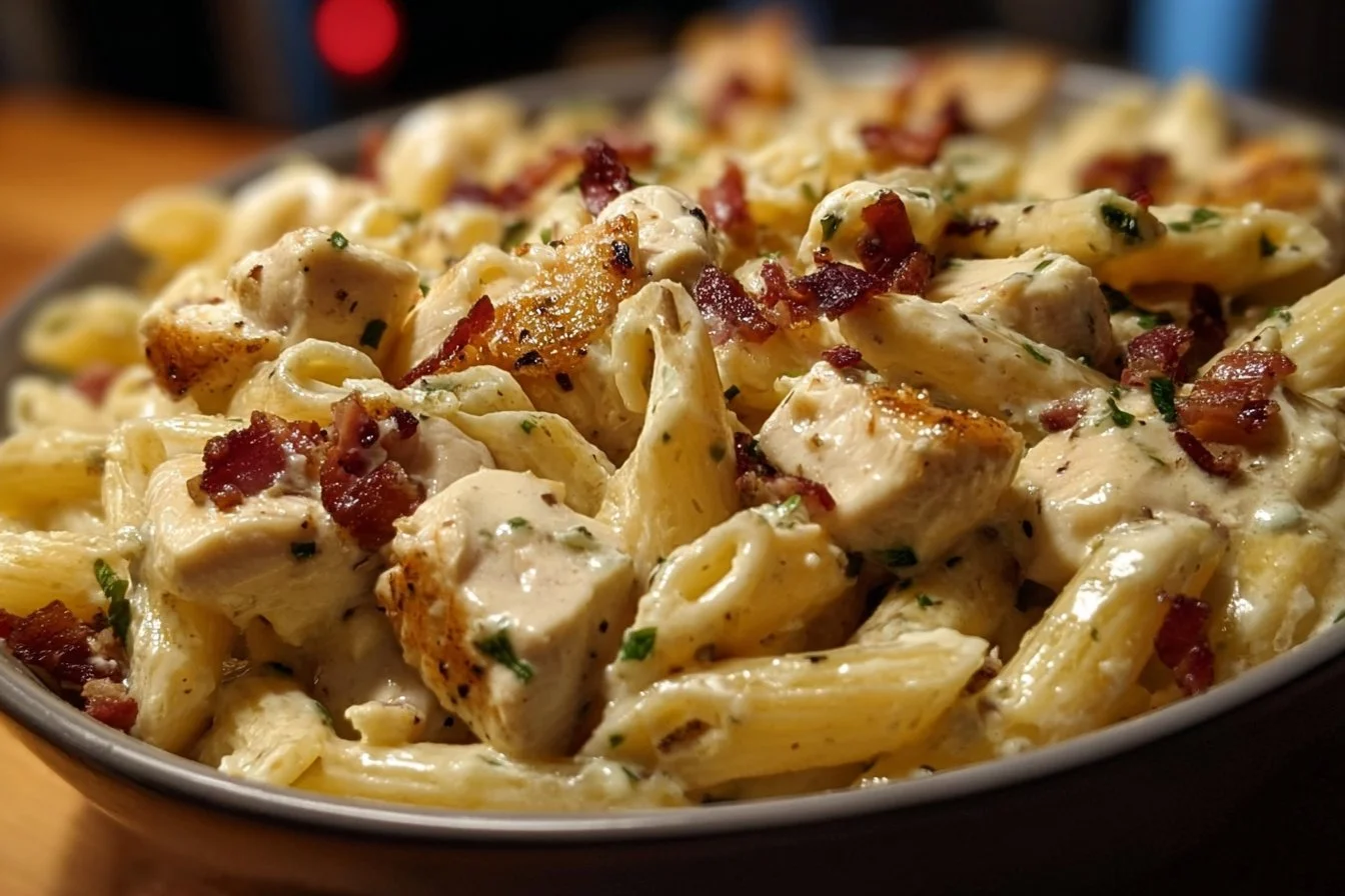 Chicken Bacon Ranch Pasta