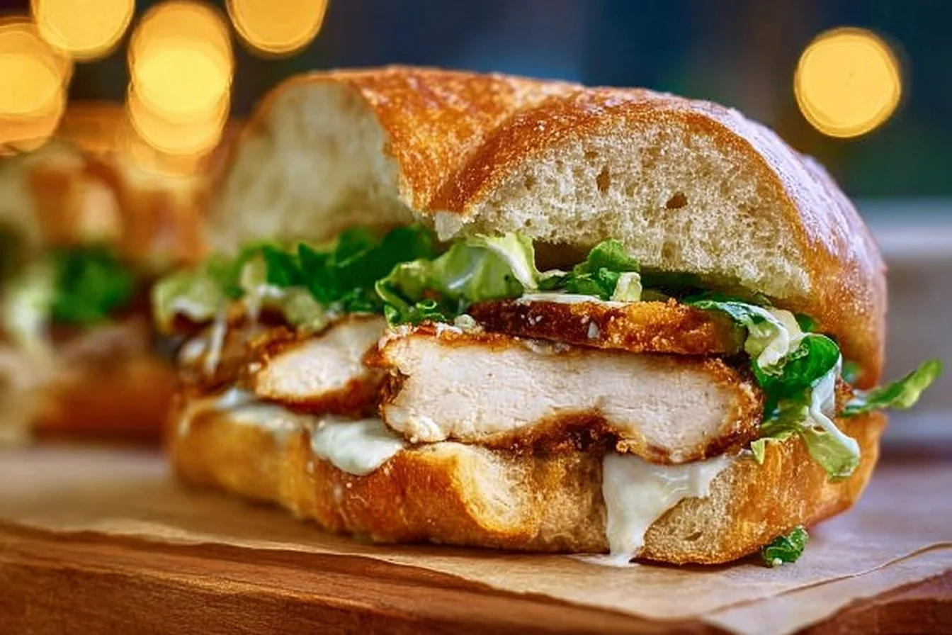 Chicken Caesar Sandwich
