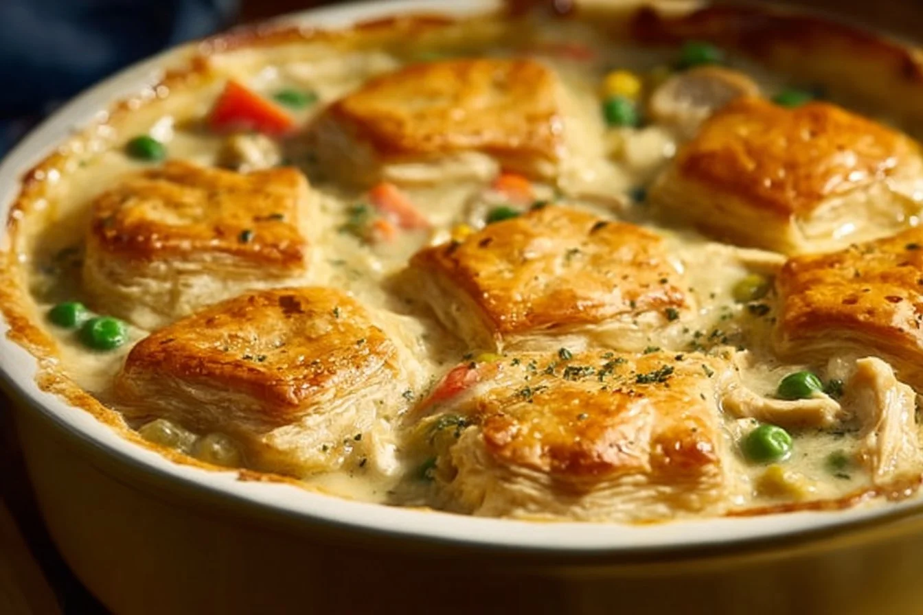 Easy Homemade Chicken Pot Pie Casserole