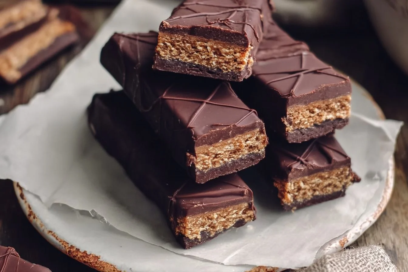 Healthy Kit Kat Recipe (Gluten Free, Vegan) - Bake It Paleo