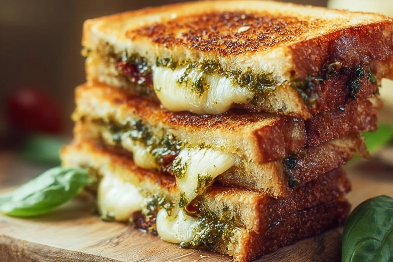 Pesto Grilled Cheese