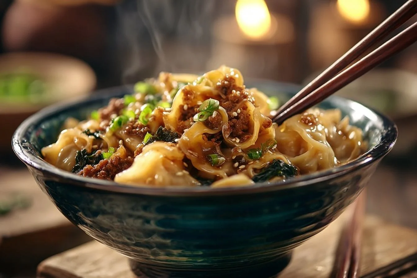 Potsticker Noodle Bowl