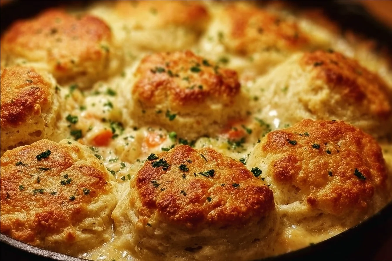 Red Lobster Biscuit Chicken Pot Pie