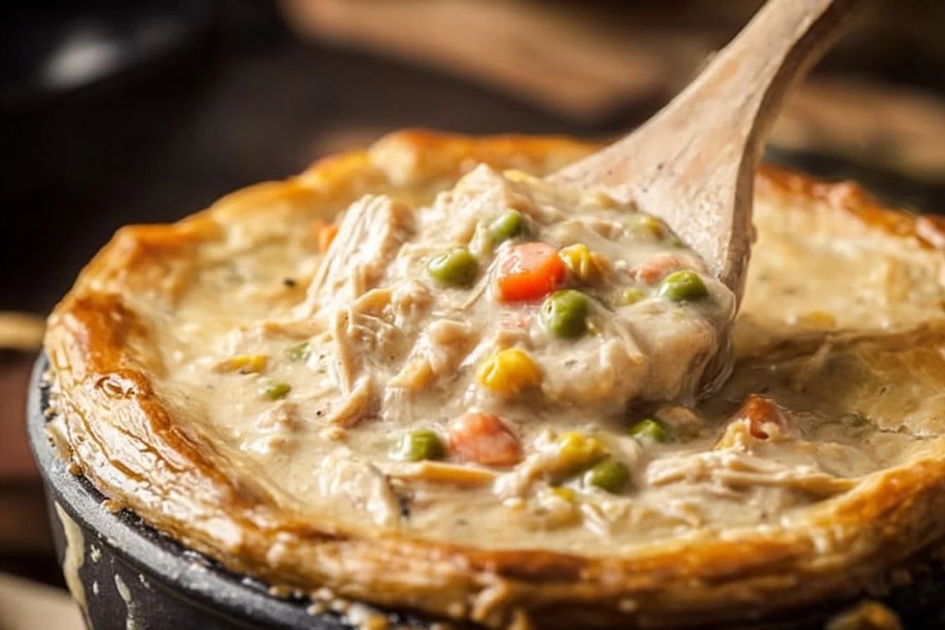 Slow Cooker Chicken Pot Pie