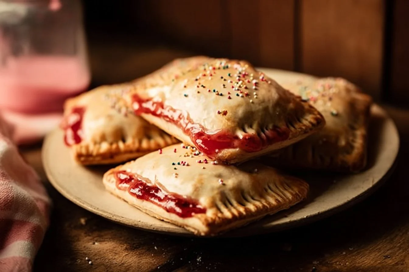 Strawberry Rhubarb Pop Tarts