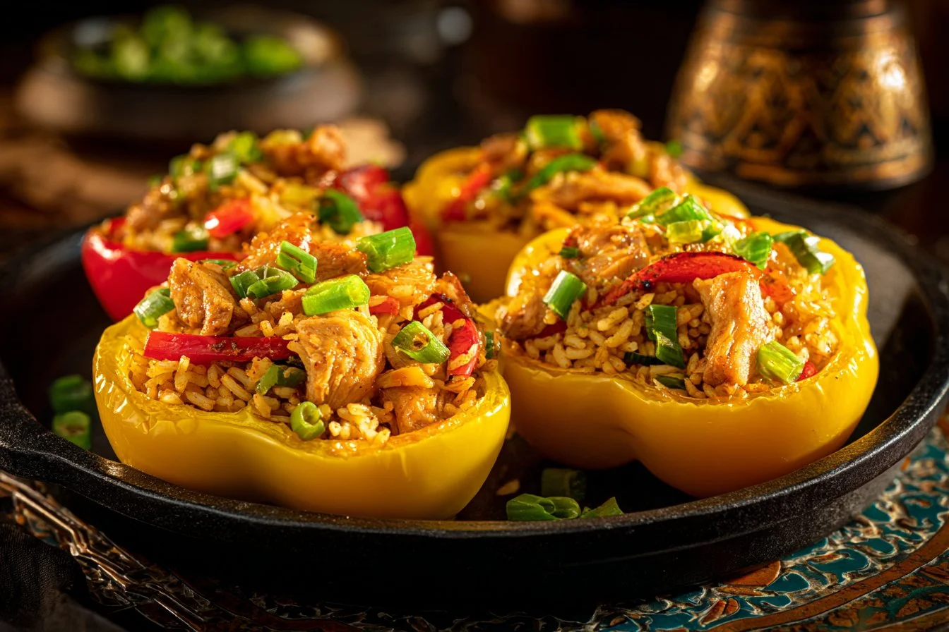 Delicious Teriyaki Pineapple Chicken served on a plate with fresh pineapple slices