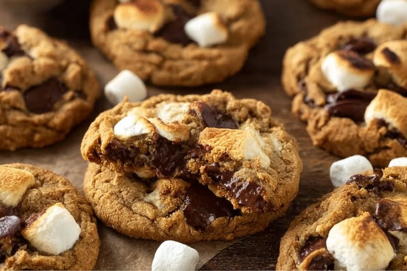 Vegan S'mores Cookies
