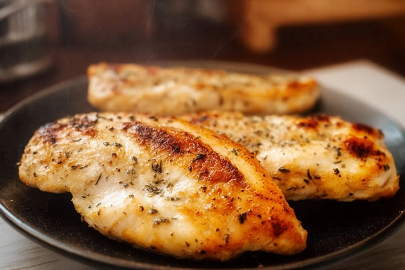 Air Fryer Juicy Chicken Breasts
