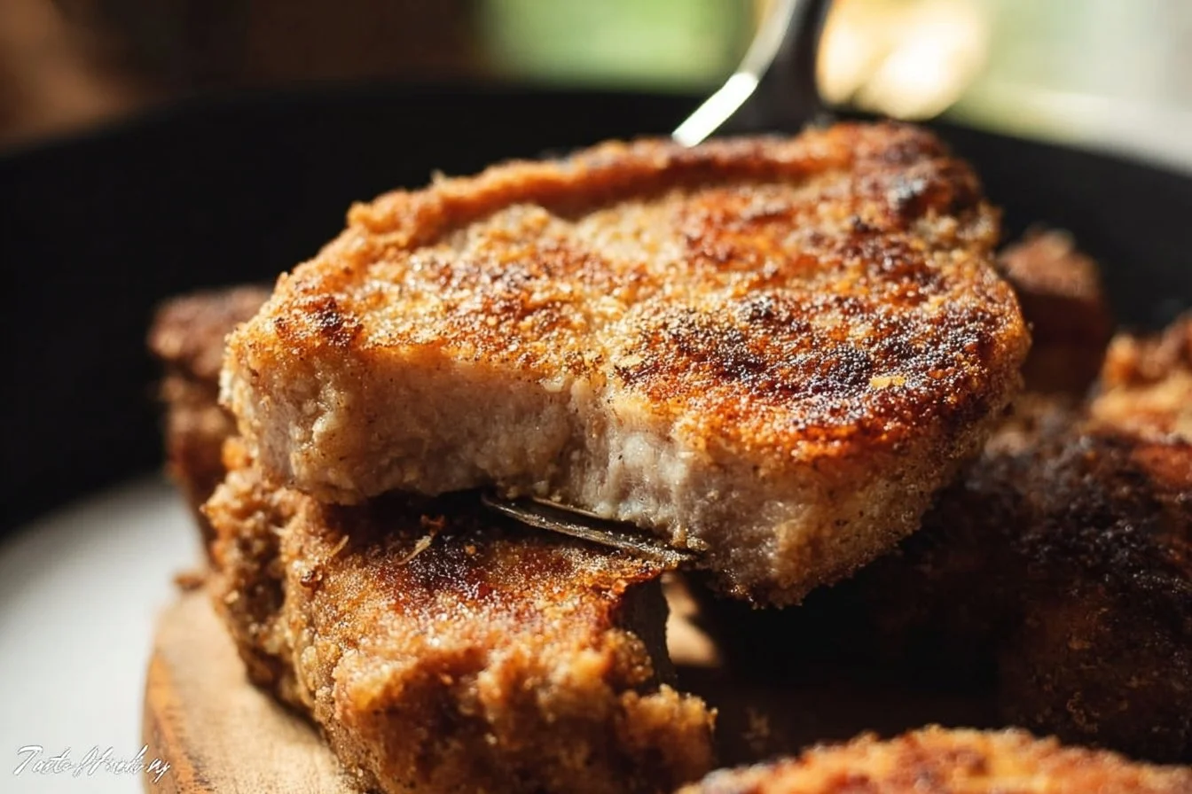 Air Fryer Pork Chops “Shake ’n Bake Style”