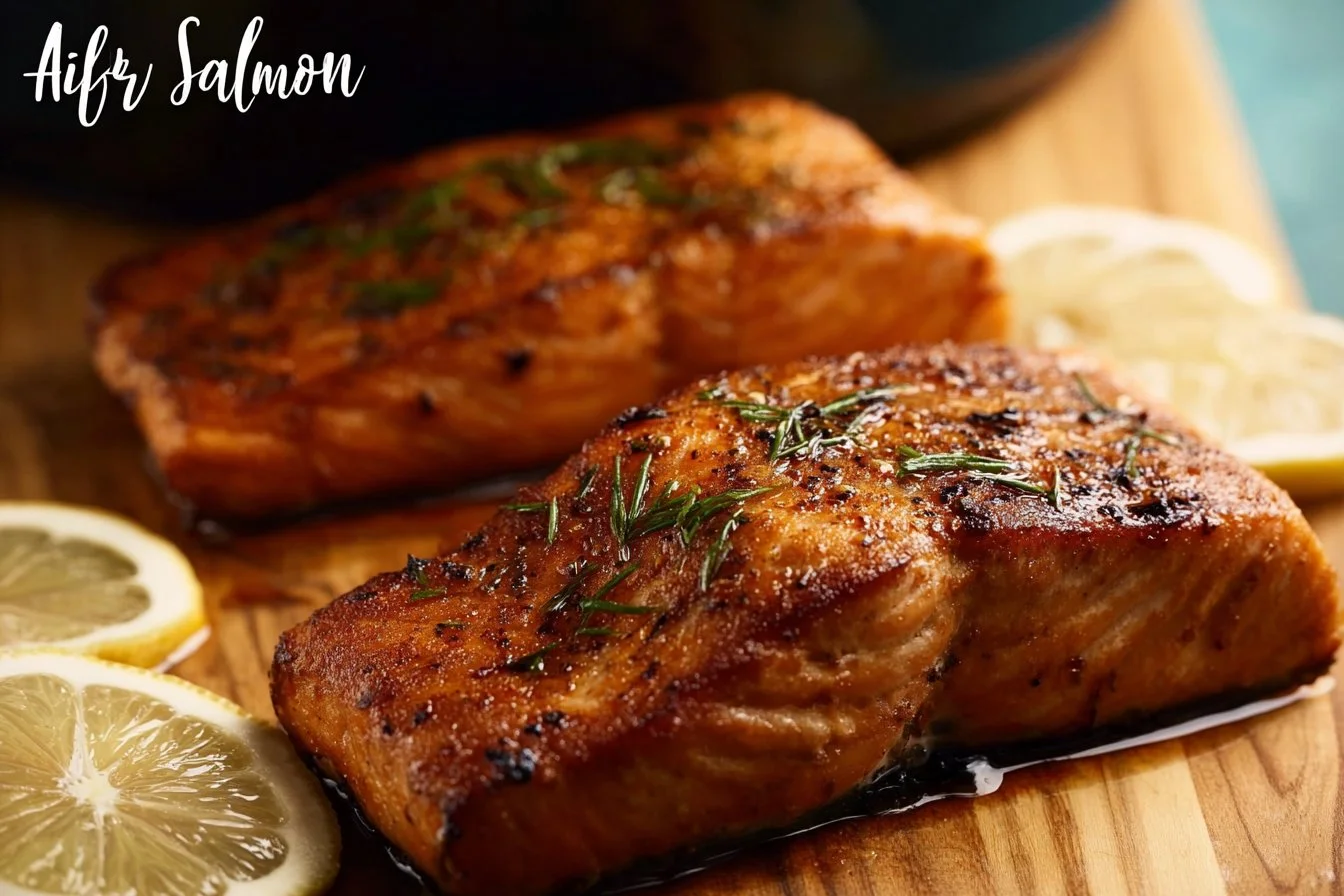 Air Fryer Salmon