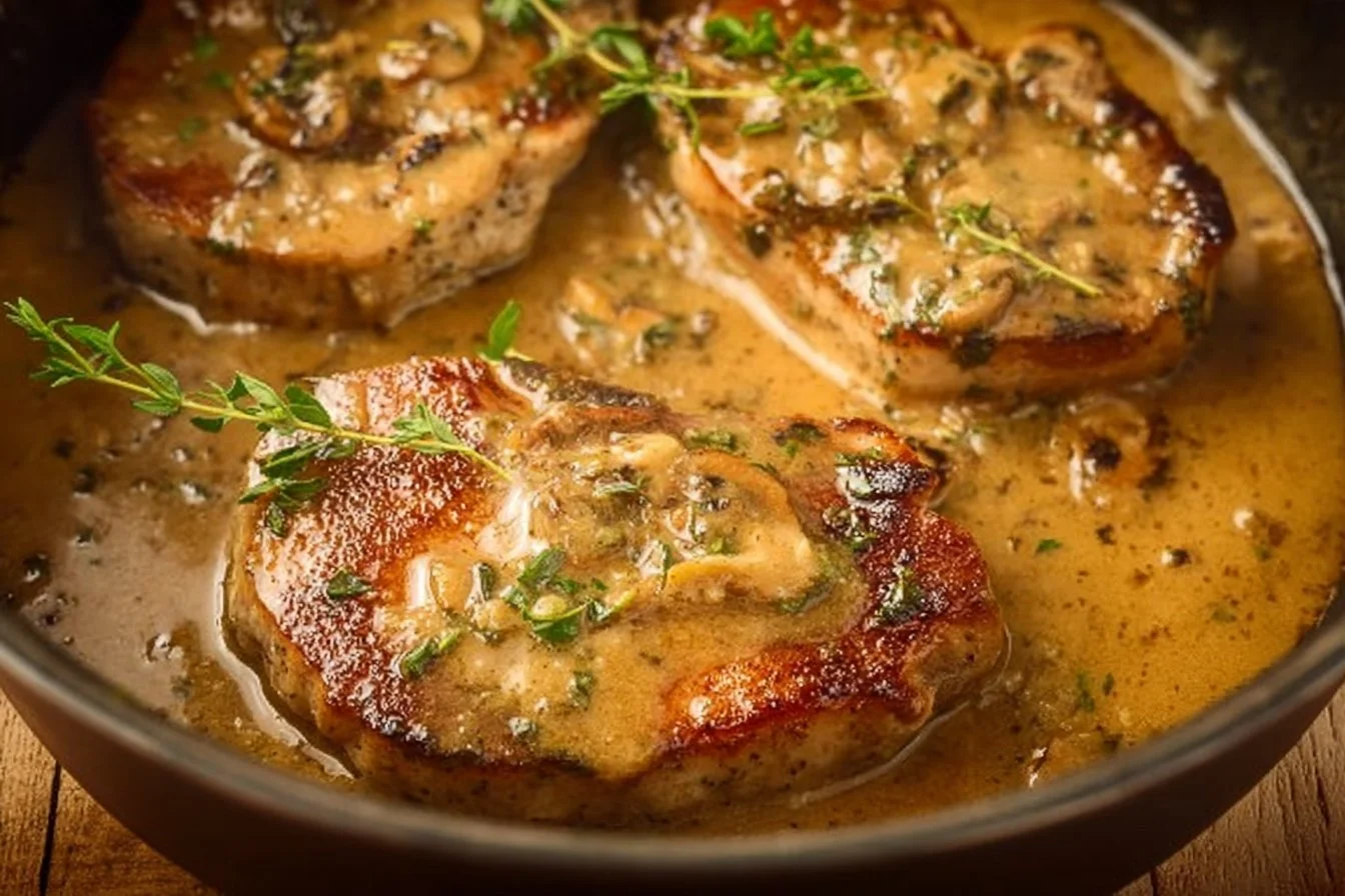 Instant Pot Pork Chops with Gravy
