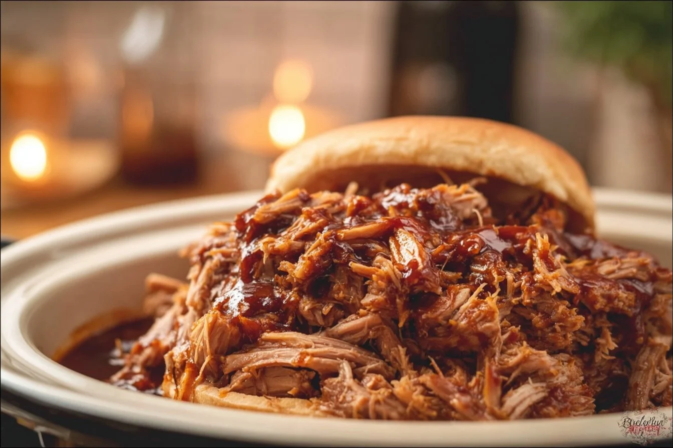 Pin by Jenny Myers on Food wonderful food | Pork crockpot recipes, BBQ pulled pork recipe, BBQ pulled pork slow cooker